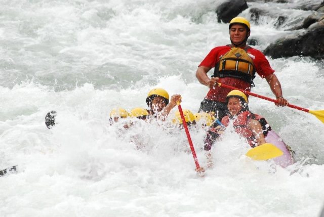 Aventura extrema en el rio